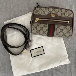 ❎SOLD❎  GUCCI SMALL OPHIDIA BELT BAG 85